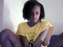 Negresa face show erotic la camera