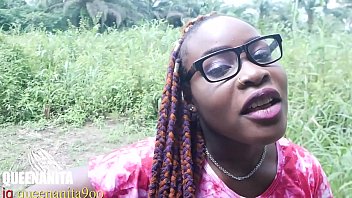 Live cu negresa din trib care freaca pula si se atinge la pizda